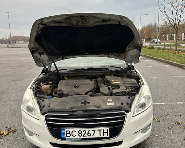 Белый Пежо 508, объемом двигателя 2 л и пробегом 295 тыс. км за 9300 $, фото 19 на Automoto.ua