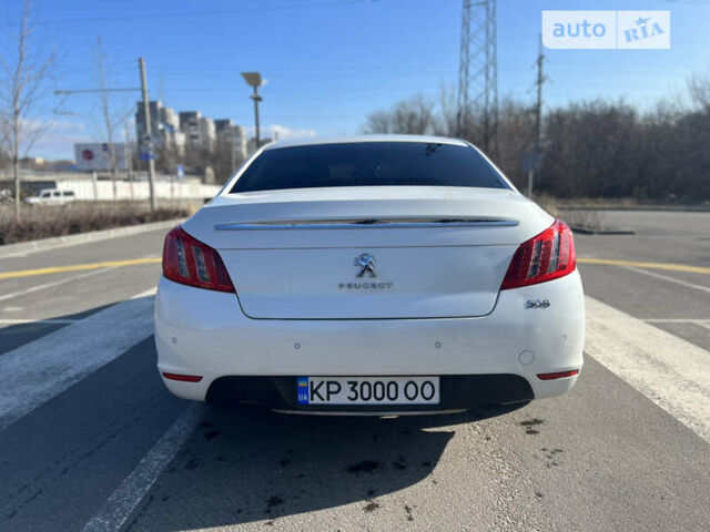 Білий Пежо 508, об'ємом двигуна 2 л та пробігом 213 тис. км за 11400 $, фото 7 на Automoto.ua