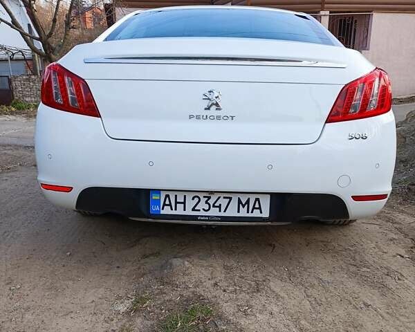 Білий Пежо 508, об'ємом двигуна 2 л та пробігом 211 тис. км за 10000 $, фото 21 на Automoto.ua