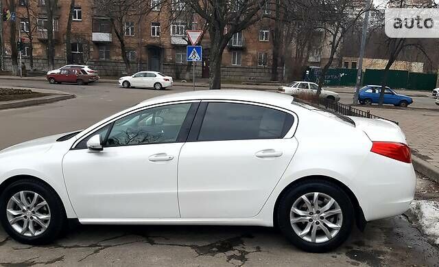 Белый Пежо 508, объемом двигателя 2 л и пробегом 185 тыс. км за 9000 $, фото 1 на Automoto.ua
