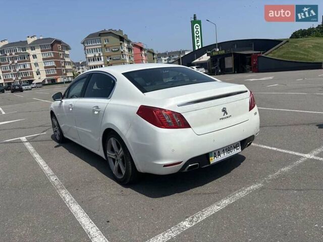 Белый Пежо 508, объемом двигателя 2.2 л и пробегом 450 тыс. км за 6500 $, фото 6 на Automoto.ua