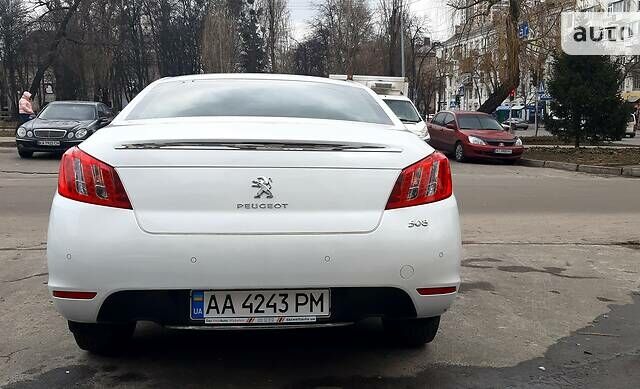 Белый Пежо 508, объемом двигателя 2 л и пробегом 185 тыс. км за 9000 $, фото 2 на Automoto.ua