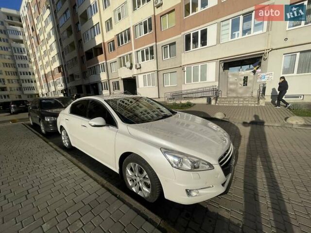 Білий Пежо 508, об'ємом двигуна 2 л та пробігом 220 тис. км за 9100 $, фото 1 на Automoto.ua