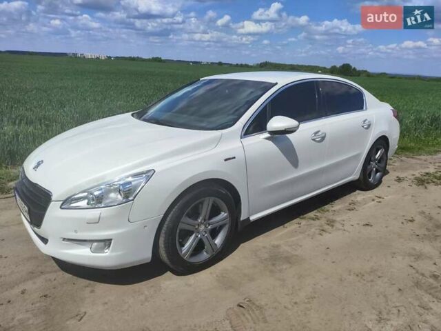 Белый Пежо 508, объемом двигателя 2.18 л и пробегом 316 тыс. км за 8900 $, фото 1 на Automoto.ua