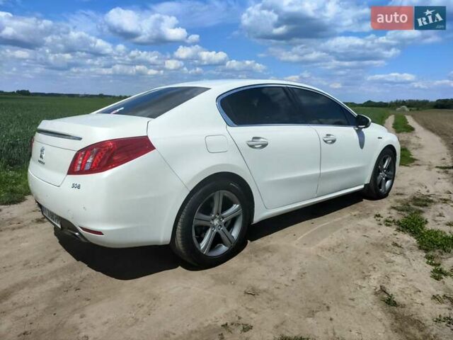 Белый Пежо 508, объемом двигателя 2.18 л и пробегом 316 тыс. км за 8900 $, фото 14 на Automoto.ua