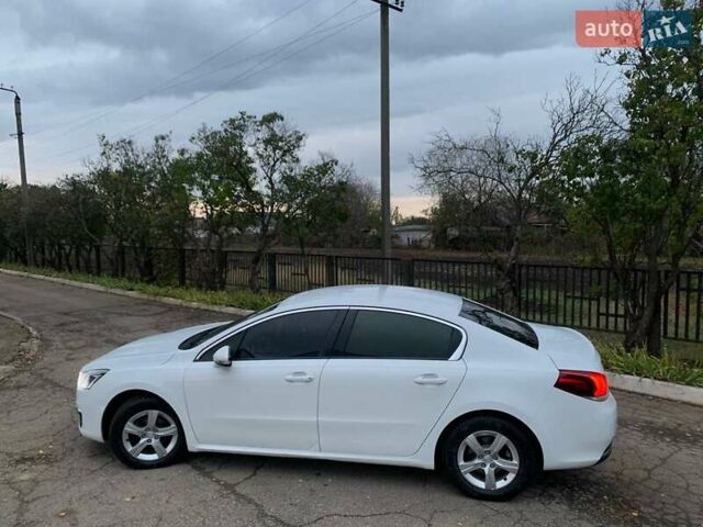 Белый Пежо 508, объемом двигателя 1.56 л и пробегом 274 тыс. км за 9700 $, фото 1 на Automoto.ua