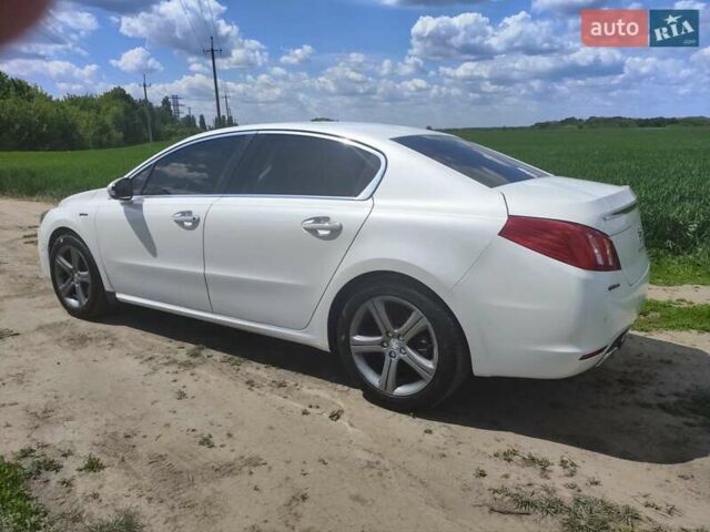 Белый Пежо 508, объемом двигателя 2.18 л и пробегом 316 тыс. км за 8900 $, фото 5 на Automoto.ua