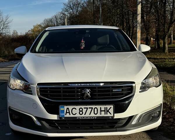 Белый Пежо 508, объемом двигателя 1.56 л и пробегом 191 тыс. км за 12000 $, фото 1 на Automoto.ua