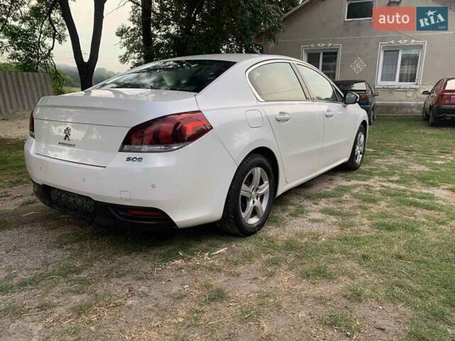 Білий Пежо 508, об'ємом двигуна 2 л та пробігом 196 тис. км за 10999 $, фото 8 на Automoto.ua