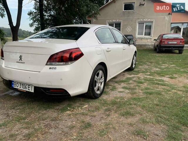 Білий Пежо 508, об'ємом двигуна 2 л та пробігом 196 тис. км за 10999 $, фото 3 на Automoto.ua