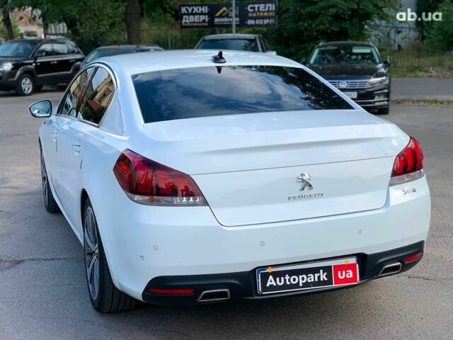 Белый Пежо 508, объемом двигателя 2 л и пробегом 111 тыс. км за 17990 $, фото 6 на Automoto.ua