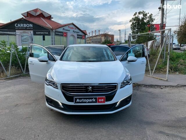 Белый Пежо 508, объемом двигателя 2 л и пробегом 111 тыс. км за 17990 $, фото 16 на Automoto.ua