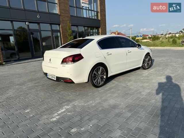 Білий Пежо 508, об'ємом двигуна 2 л та пробігом 102 тис. км за 17650 $, фото 10 на Automoto.ua