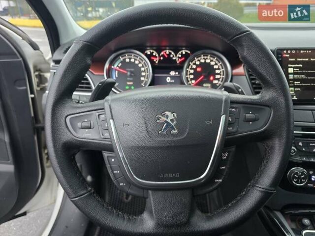 Белый Пежо 508, объемом двигателя 2 л и пробегом 300 тыс. км за 12000 $, фото 22 на Automoto.ua