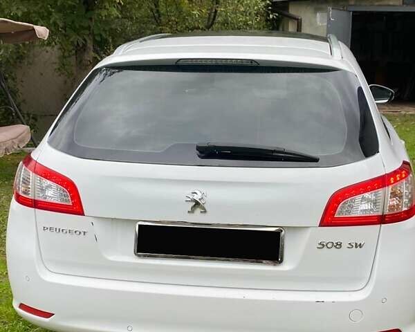 Пежо 508 2013 в Львове на Automoto.ua Белый Пежо 508, объемом двигателя 2 л и пробегом 289 тыс. км за 8100 $, фото 7 на Automoto.ua