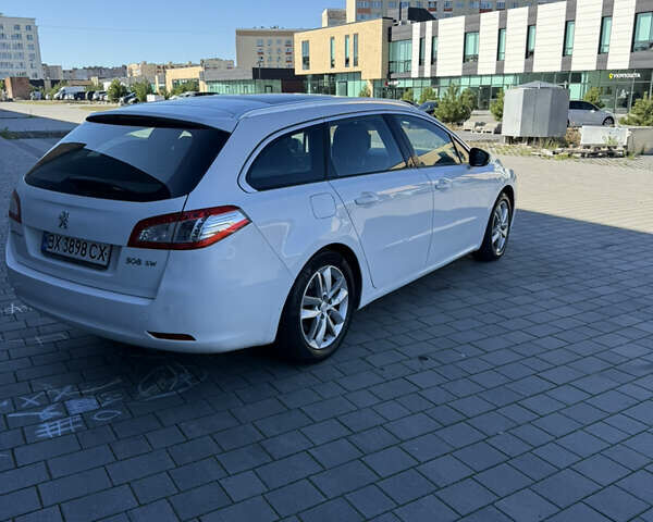 Пежо 508 2014 в Староконстантинов на Automoto.ua Белый Пежо 508, объемом двигателя 2 л и пробегом 295 тыс. км за 6999 $, фото 9 на Automoto.ua