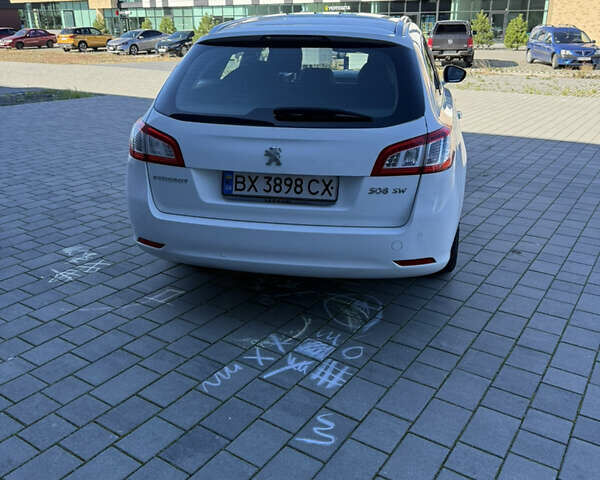 Пежо 508 2014 в Староконстантинов на Automoto.ua Белый Пежо 508, объемом двигателя 2 л и пробегом 295 тыс. км за 6999 $, фото 11 на Automoto.ua