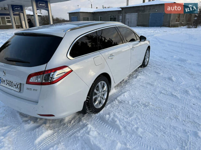 Белый Пежо 508, объемом двигателя 2 л и пробегом 290 тыс. км за 9950 $, фото 5 на Automoto.ua