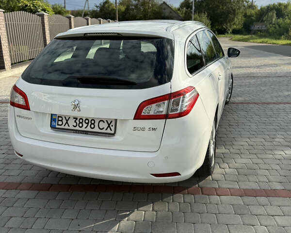 Белый Пежо 508, объемом двигателя 2 л и пробегом 292 тыс. км за 6950 $, фото 12 на Automoto.ua