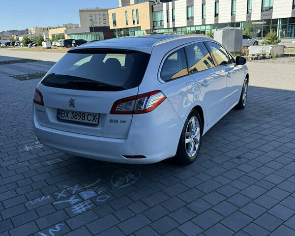 Пежо 508 2014 в Староконстантинов на Automoto.ua Белый Пежо 508, объемом двигателя 2 л и пробегом 295 тыс. км за 6999 $, фото 10 на Automoto.ua
