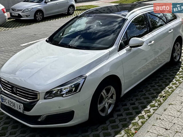 Пежо 508 2015 в Львове на Automoto.ua Белый Пежо 508, объемом двигателя 1.6 л и пробегом 237 тыс. км за 11450 $, фото 18 на Automoto.ua