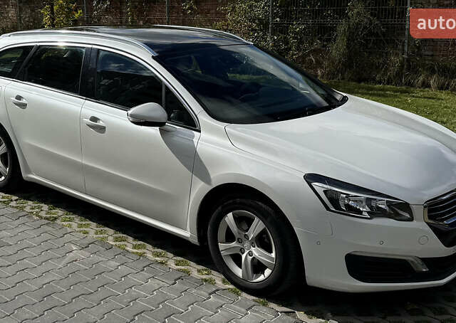 Пежо 508 2015 в Львове на Automoto.ua Белый Пежо 508, объемом двигателя 1.6 л и пробегом 237 тыс. км за 11450 $, фото 11 на Automoto.ua