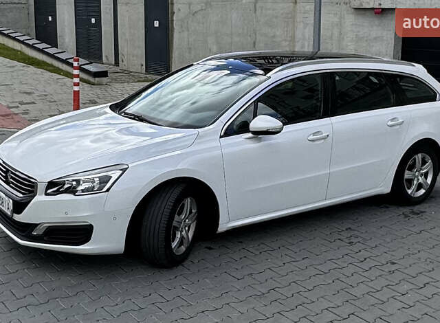 Пежо 508 2015 в Львове на Automoto.ua Белый Пежо 508, объемом двигателя 1.6 л и пробегом 237 тыс. км за 11450 $, фото 10 на Automoto.ua