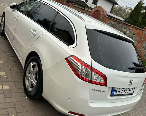 Белый Пежо 508, объемом двигателя 1.56 л и пробегом 204 тыс. км за 10700 $, фото 1 на Automoto.ua