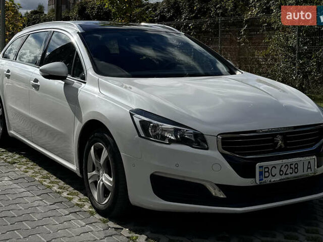 Пежо 508 2015 в Львове на Automoto.ua Белый Пежо 508, объемом двигателя 1.6 л и пробегом 237 тыс. км за 11450 $, фото 13 на Automoto.ua