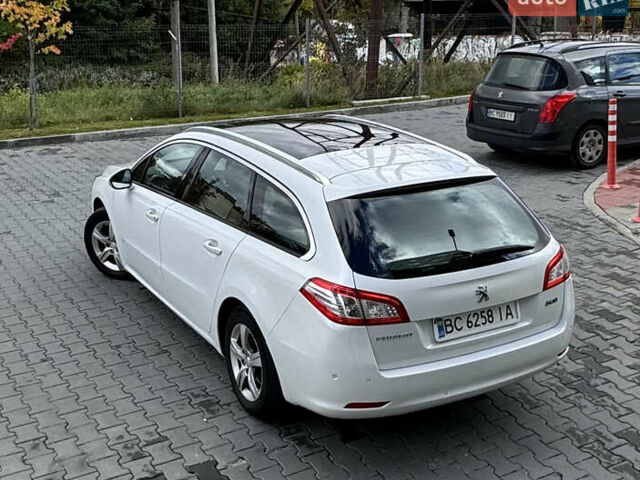 Пежо 508 2015 в Львове на Automoto.ua Белый Пежо 508, объемом двигателя 1.6 л и пробегом 237 тыс. км за 11450 $, фото 25 на Automoto.ua