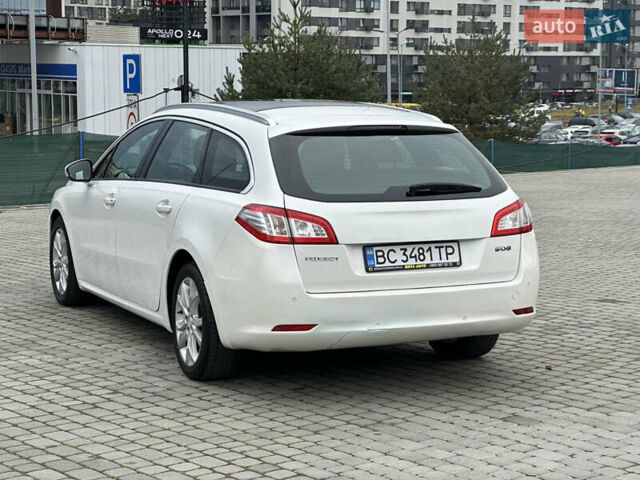 Белый Пежо 508, объемом двигателя 2 л и пробегом 279 тыс. км за 10500 $, фото 5 на Automoto.ua