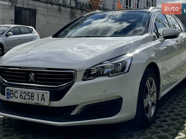 Пежо 508 2015 в Львове на Automoto.ua Белый Пежо 508, объемом двигателя 1.6 л и пробегом 237 тыс. км за 11450 $, фото 19 на Automoto.ua
