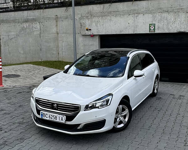 Пежо 508 2015 в Львове на Automoto.ua Белый Пежо 508, объемом двигателя 1.6 л и пробегом 237 тыс. км за 11450 $, фото 34 на Automoto.ua