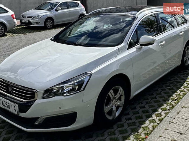 Пежо 508 2015 в Львове на Automoto.ua Белый Пежо 508, объемом двигателя 1.6 л и пробегом 237 тыс. км за 11450 $, фото 16 на Automoto.ua