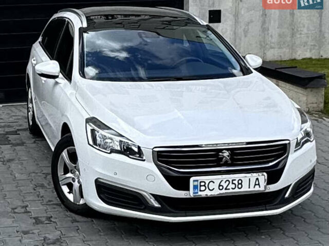 Пежо 508 2015 в Львове на Automoto.ua Белый Пежо 508, объемом двигателя 1.6 л и пробегом 237 тыс. км за 11450 $, фото 3 на Automoto.ua
