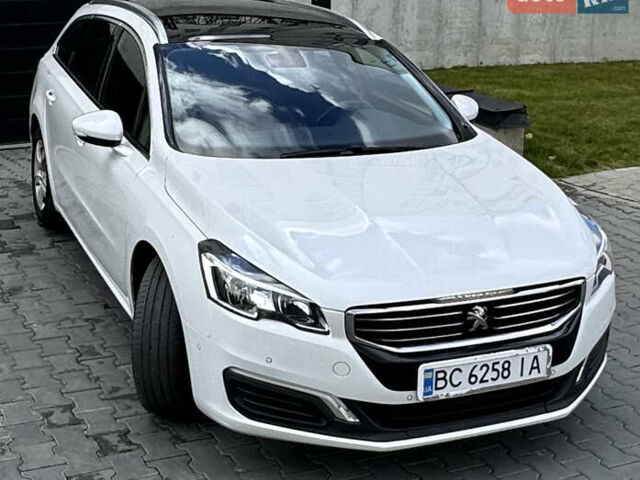 Пежо 508 2015 в Львове на Automoto.ua Белый Пежо 508, объемом двигателя 1.6 л и пробегом 237 тыс. км за 11450 $, фото 38 на Automoto.ua