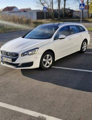 Білий Пежо 508, об'ємом двигуна 1.6 л та пробігом 251 тис. км за 10300 $, фото 3 на Automoto.ua