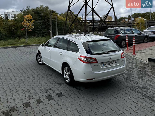 Пежо 508 2015 в Львове на Automoto.ua Белый Пежо 508, объемом двигателя 1.6 л и пробегом 237 тыс. км за 11450 $, фото 27 на Automoto.ua