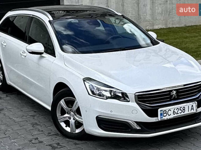 Пежо 508 2015 в Львове на Automoto.ua Белый Пежо 508, объемом двигателя 1.6 л и пробегом 237 тыс. км за 11450 $, фото 8 на Automoto.ua