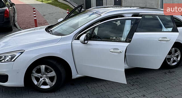 Пежо 508 2015 в Львове на Automoto.ua Белый Пежо 508, объемом двигателя 1.6 л и пробегом 237 тыс. км за 11450 $, фото 44 на Automoto.ua
