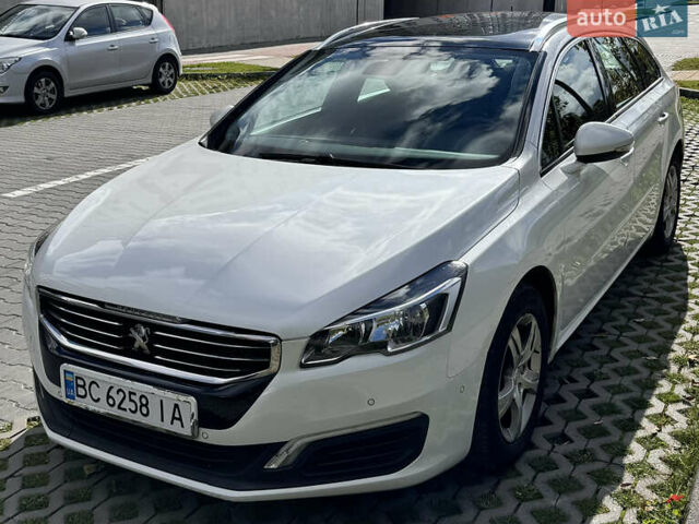 Пежо 508 2015 в Львове на Automoto.ua Белый Пежо 508, объемом двигателя 1.6 л и пробегом 237 тыс. км за 11450 $, фото 20 на Automoto.ua