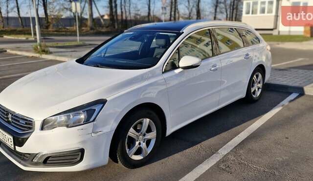 Білий Пежо 508, об'ємом двигуна 1.6 л та пробігом 251 тис. км за 10300 $, фото 14 на Automoto.ua
