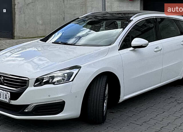 Пежо 508 2015 в Львове на Automoto.ua Белый Пежо 508, объемом двигателя 1.6 л и пробегом 237 тыс. км за 11450 $, фото 4 на Automoto.ua