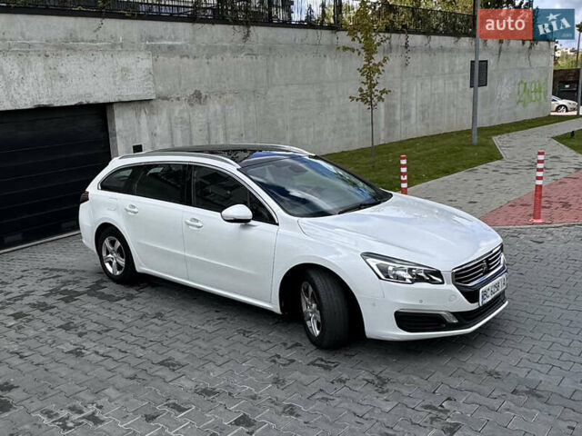 Пежо 508 2015 в Львове на Automoto.ua Белый Пежо 508, объемом двигателя 1.6 л и пробегом 237 тыс. км за 11450 $, фото 35 на Automoto.ua