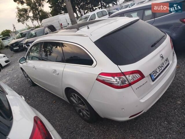 Белый Пежо 508, объемом двигателя 1.56 л и пробегом 189 тыс. км за 10999 $, фото 1 на Automoto.ua