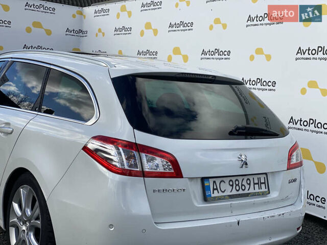 Пежо 508 2016 в Луцке на Automoto.ua Белый Пежо 508, объемом двигателя 1.6 л и пробегом 270 тыс. км за 13900 $, фото 60 на Automoto.ua
