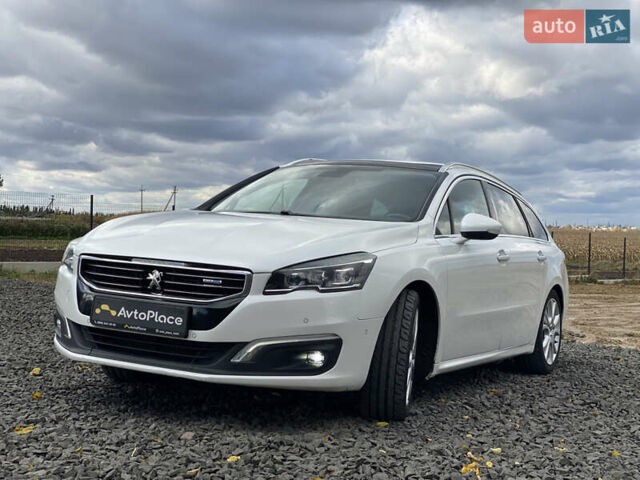 Пежо 508 2016 в Луцке на Automoto.ua Белый Пежо 508, объемом двигателя 1.6 л и пробегом 270 тыс. км за 13900 $, фото 6 на Automoto.ua