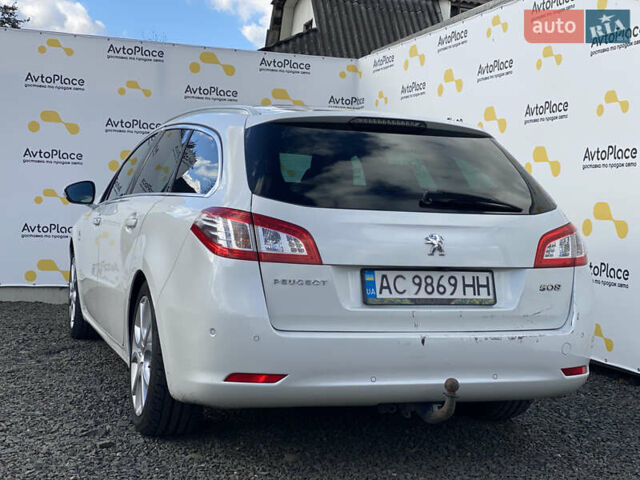 Пежо 508 2016 в Луцке на Automoto.ua Белый Пежо 508, объемом двигателя 1.6 л и пробегом 270 тыс. км за 13900 $, фото 61 на Automoto.ua