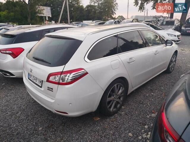 Белый Пежо 508, объемом двигателя 1.56 л и пробегом 189 тыс. км за 10999 $, фото 2 на Automoto.ua