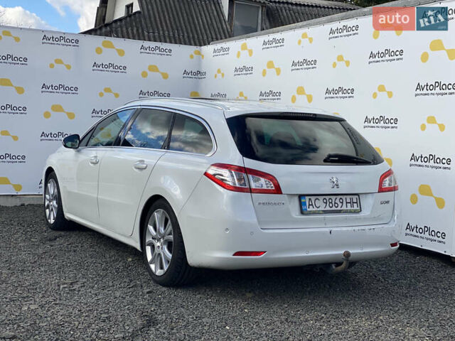 Пежо 508 2016 в Луцке на Automoto.ua Белый Пежо 508, объемом двигателя 1.6 л и пробегом 270 тыс. км за 13900 $, фото 59 на Automoto.ua